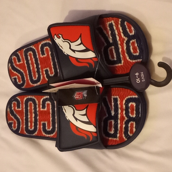 NFL Other - NFL Denver Broncos Medium 9-10 Sandals Flip Flops